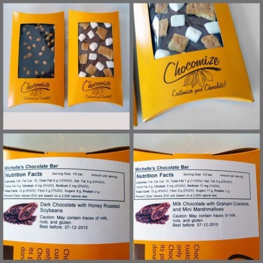Chocomize Customized Candy Bars