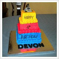 Lego Batman Birthday Cake