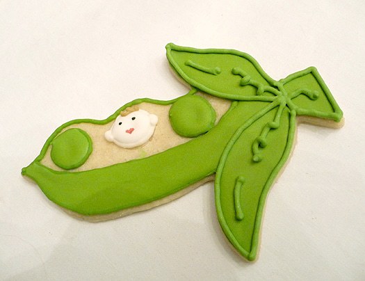 Peas In A Pod. Pea in a Pod Cookies