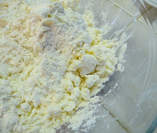 Pie Crust: Tossed by hand