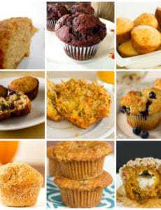 The Top 10 Best Muffin Recipes on Brown Eyed Baker! | browneyedbaker.com