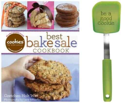 "Best Bake Sale Cookbook" & OXO "Be a Good Cookie" Spatula