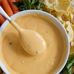 Homemade Nacho Cheese Sauce by Kitchen Simplicity