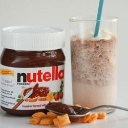 Nutella Captain Crunch Milkshake by burgh baby