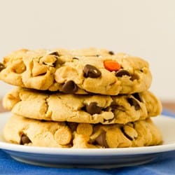 Thumbnail image for Colossal Reese’s Pieces Chocolate Chip Cookies