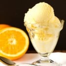 Fresh Orange Sherbet