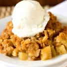 Almond-Apple Crisp