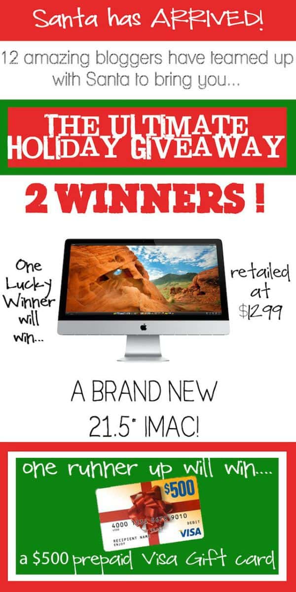 Win Apple iMac & $500 Cash Gift Card