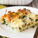 Cheesy Sausage Spinach Breakfast Casserole