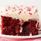 Red Velvet Poke Cake