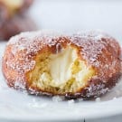 Vanilla Cream-Filled Doughnuts