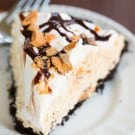 No-Bake Butterfinger Pie