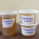 Homemade Turkey Stock