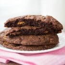 Colossal Peanut Butter Cup Chocolate Cookies
