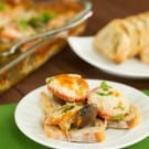 Marinated and Baked Portabello-Tomato Appetizer