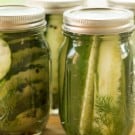 Quick & Easy Refrigerator Dill Pickles