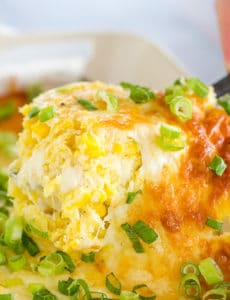 This is my best cheesy corn casserole yet - tons of corn flavor and super cheesy! Perfect for holiday side dishes or summer picnics.