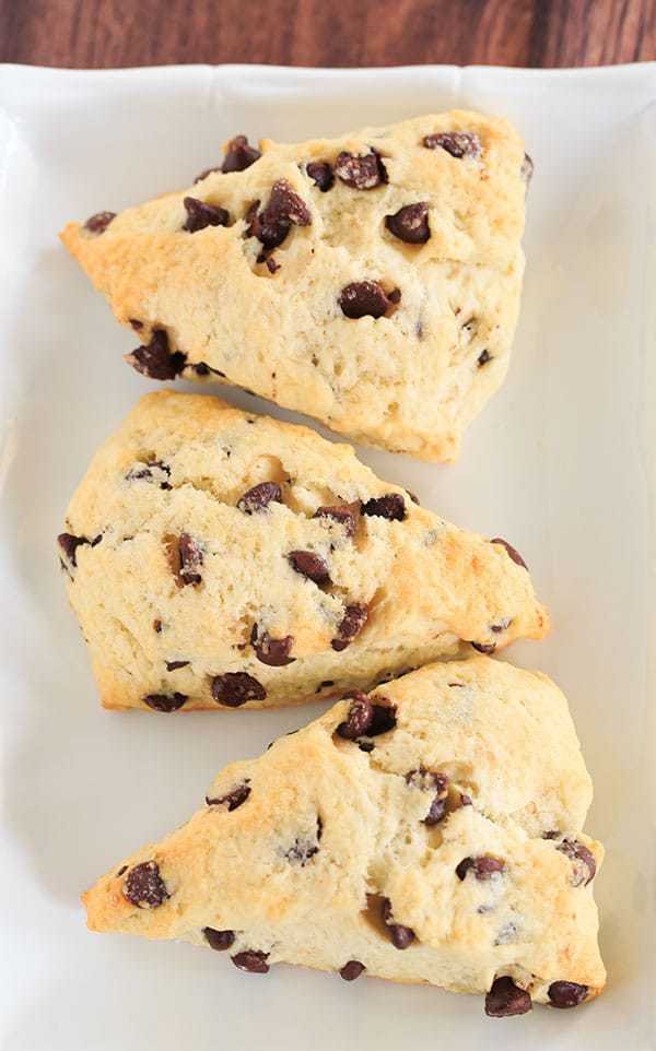 Chocolate Chip Scones Brown Eyed Baker