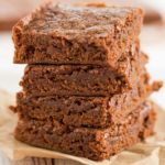 Hershey's Best Brownies - A quick and easy one-bowl brownie recipe that produces dense and fudge-like brownies.