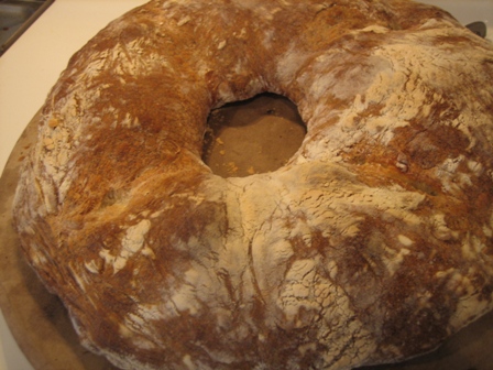 Royal Crown's Tortano rustic bread loaf.