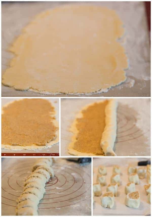 Italian Walnut Pillow Cookies - Little iced nut roll cookies that my grandma made every Thanksgiving! | browneyedbaker.com