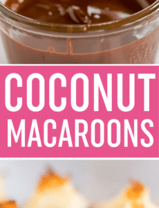 Coconut Macaroons - These chocolate-dipped coconut macaroons are so easy to make and always a crowd favorite!