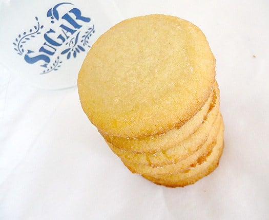 Soft and chewy sugar cookies