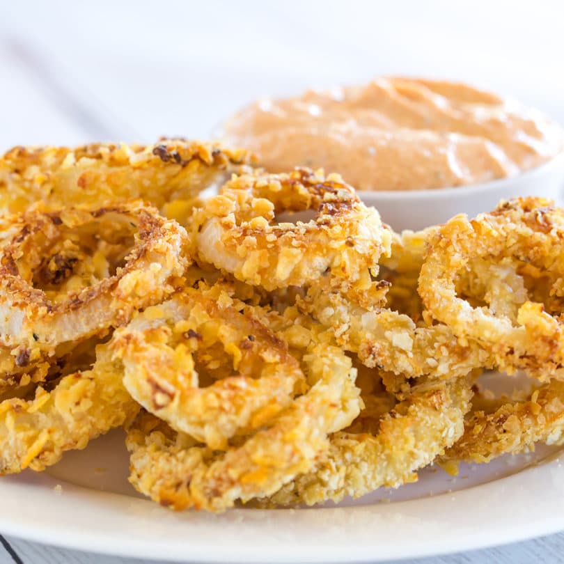 OvenFried Onion Rings Brown Eyed Baker