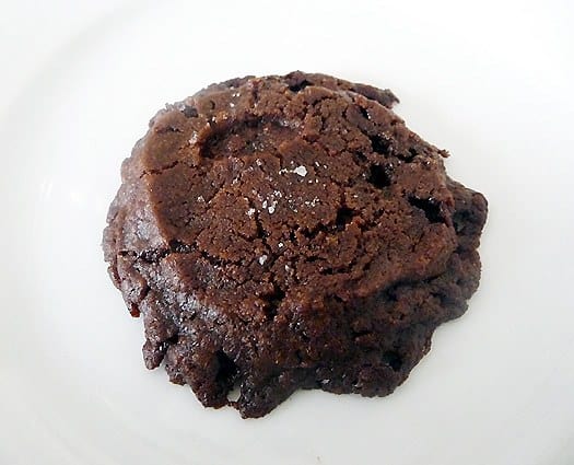 Salted Chocolate Shortbread Cookies