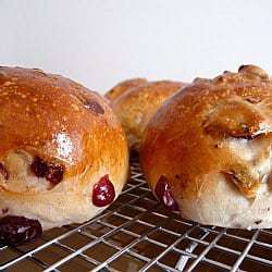 Cranberry and Walnut Rolls