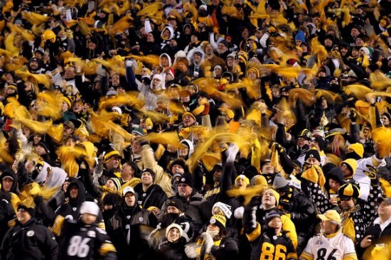 Pittsburgh Steelers fans.