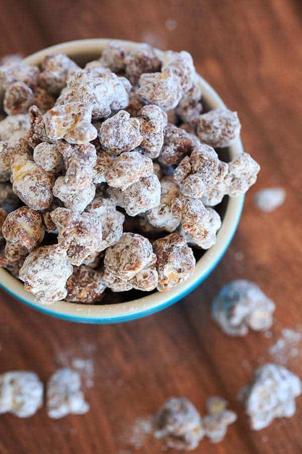Poppy Chow [Chocolate & Peanut ButterCovered Popcorn] Brown Eyed Baker