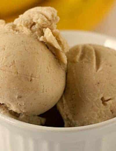 Roasted Banana Ice Cream Brown Eyed Baker