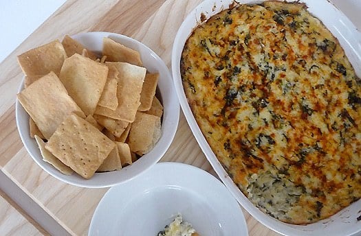 Top 10 Best Appetizer Recipes >> Spinach-Artichoke Dip | browneyedbaker.com