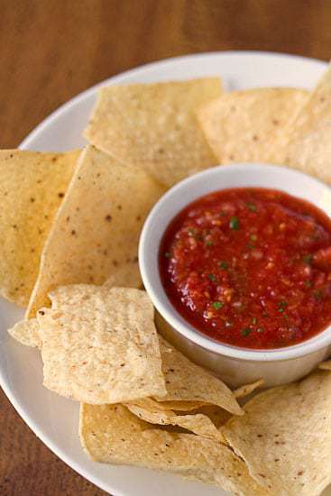 Top 10 Best Appetizer Recipes >> Homemade Restaurant-Style Salsa | browneyedbaker.com