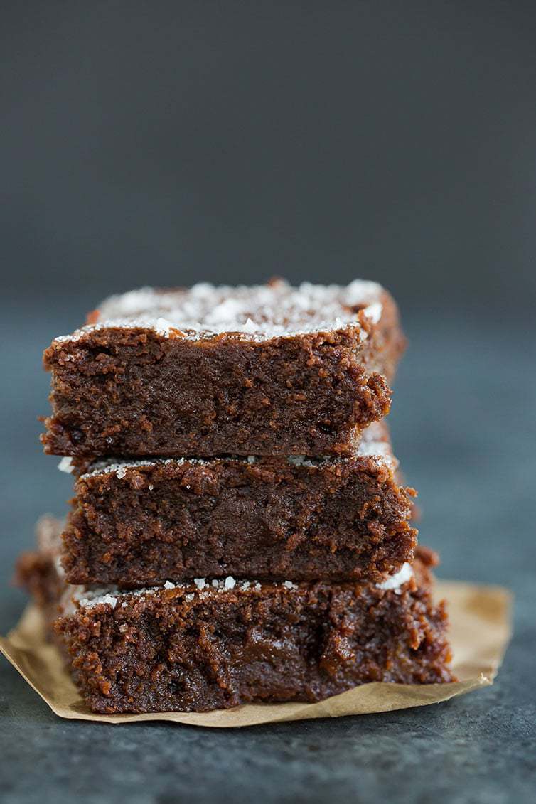 Sweet and Salty Brownies - The ultimate salted caramel brownie!