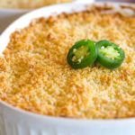 Jalapeno Popper Dip is creamy, cheesy and has just the perfect amount of kick. Great for your next party or watching the big game!