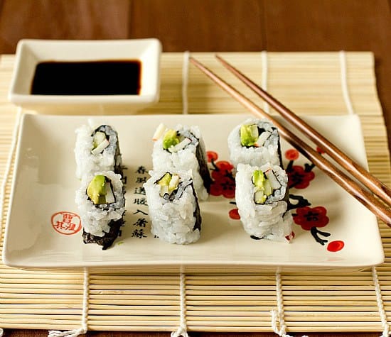 Sushi Making Kit Sushi Rolling Plastic Mat 12 inch x 10 inch Maki Roll Hand  Roll