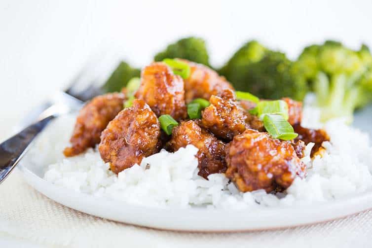 Homemade General Tso's Chicken!