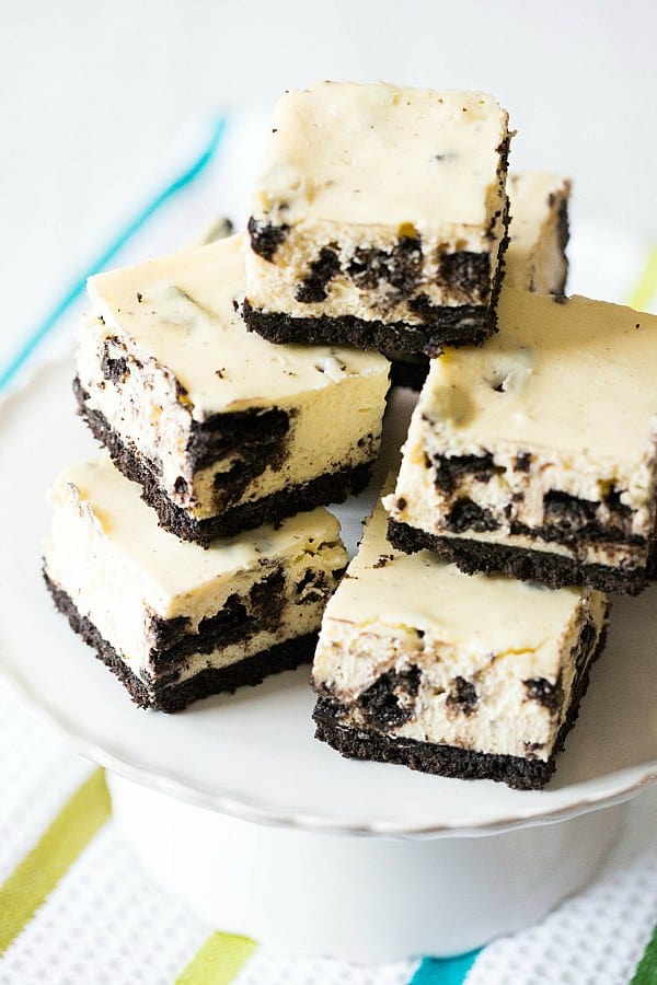 Oreo Cheesecake Bars