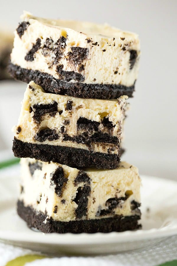 Oreo Cheesecake Bars