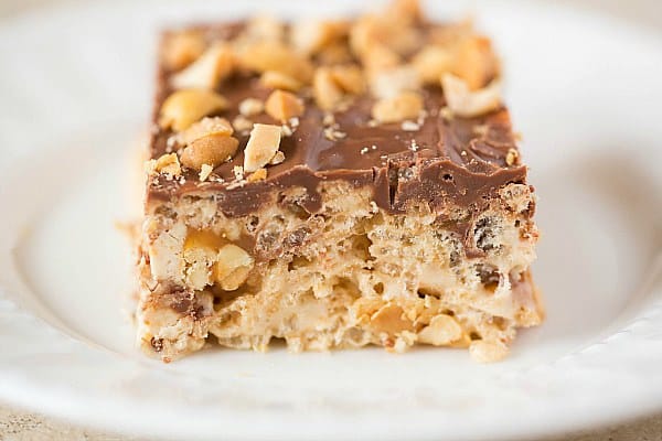 Snickers Rice Krispies Treats