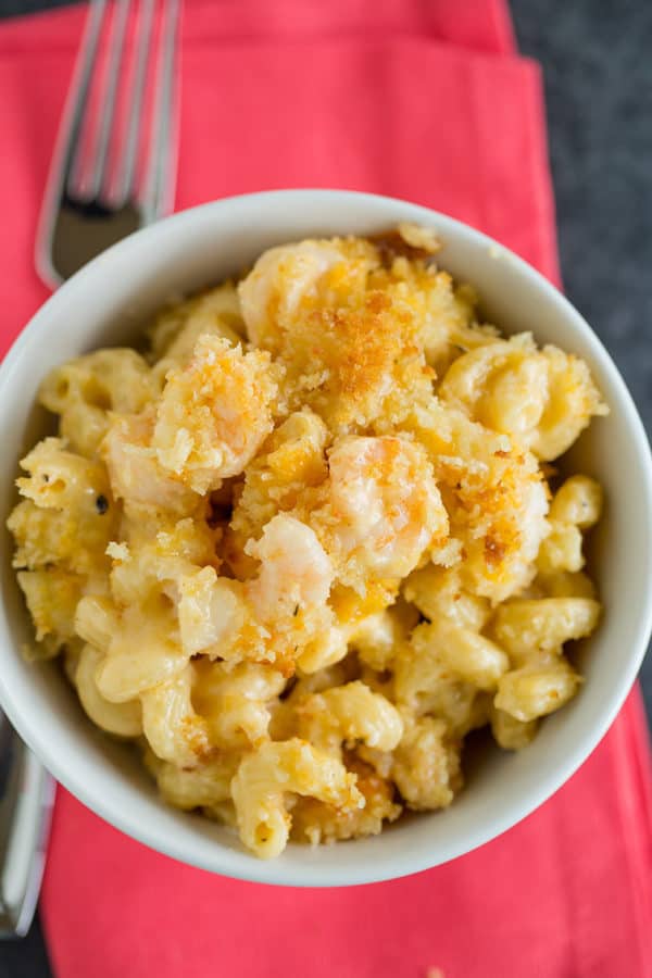 Cajun Shrimp Macaroni and Cheese Brown Eyed Baker
