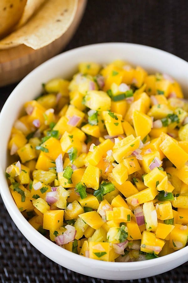 Mango-Pineapple Salsa