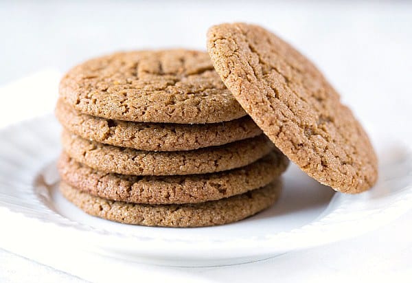 Soft and Chewy Molasses Cookies