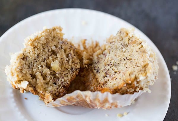 Banana-Macadamia Nut Muffins