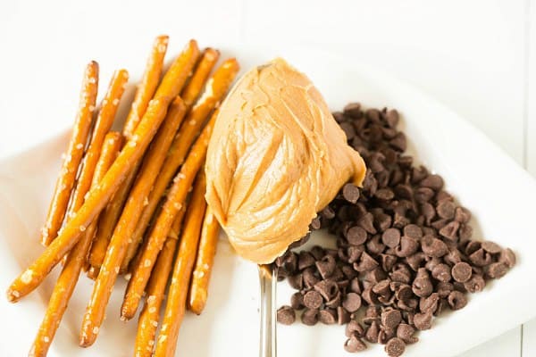 Pretzel-Peanut Butter Chocolate Chip Cookies