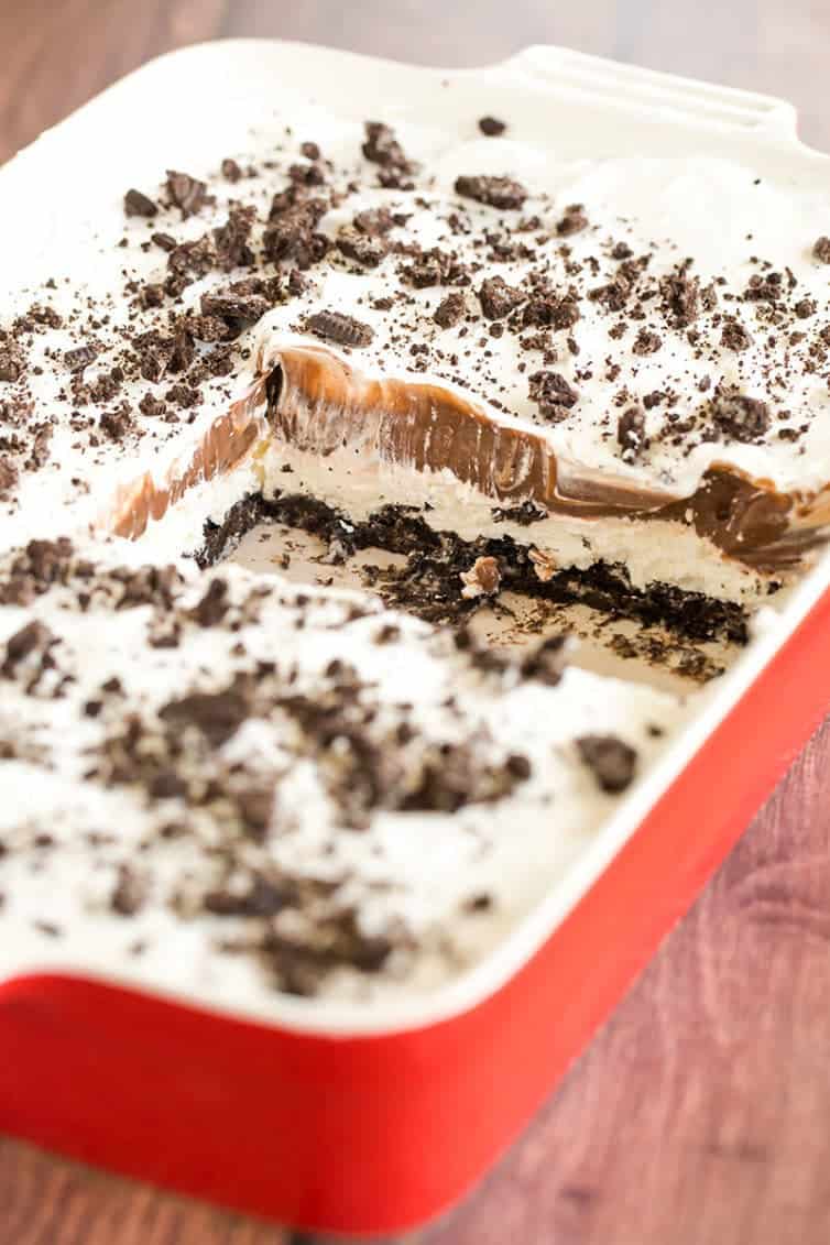 No Bake Oreo Layer Dessert | Brown Eyed Baker