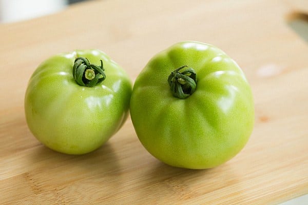 Fried Green Tomatoes Recipe by @browneyedbaker :: www.browneyedbaker.com