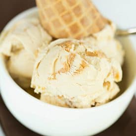 Chocolate Peanut Butter Cup Ice Cream - Brown Eyed Baker